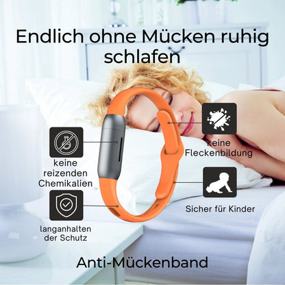 Anti-Mücken Band | 100% natürlicher Schutz | 240 Tage Nachfüllpack